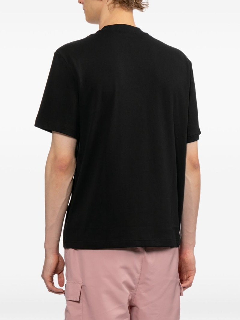 logo-embroidered T-shirt 4