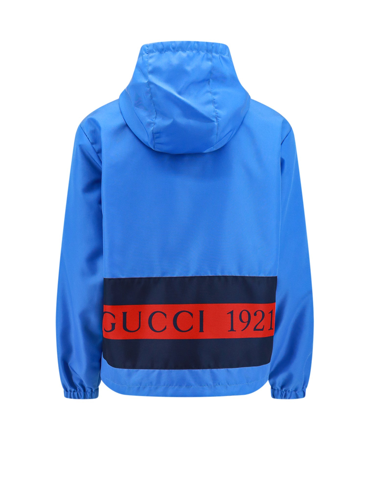 Nylon Jacket With Web And Gucci 1921 Details - 2