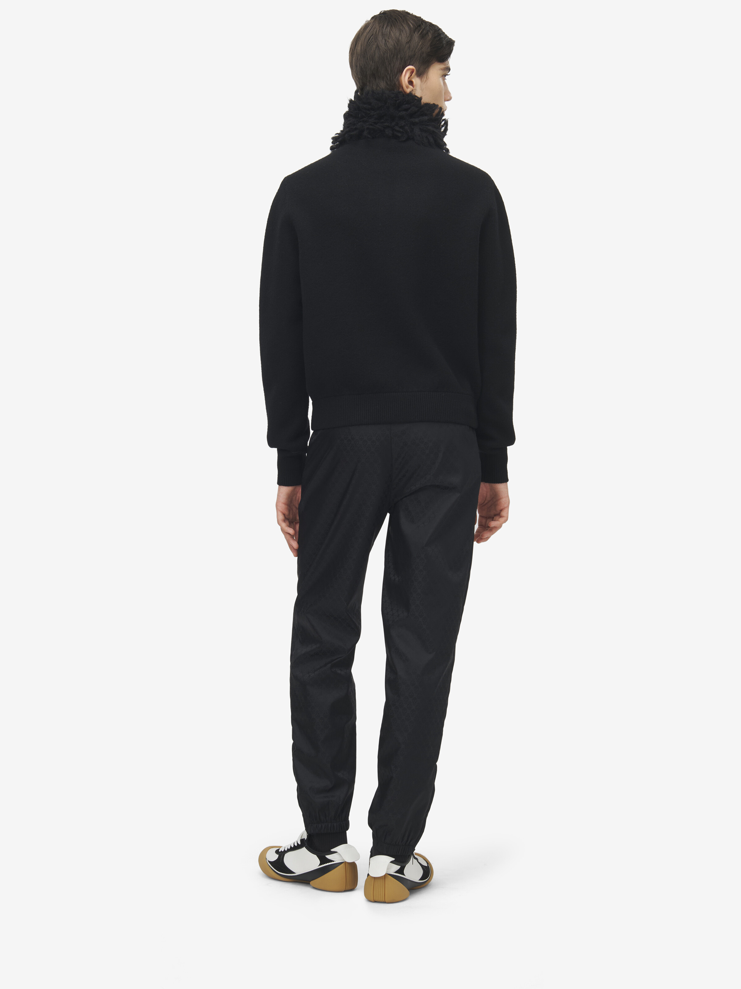 Skull Jacquard Joggers - 4