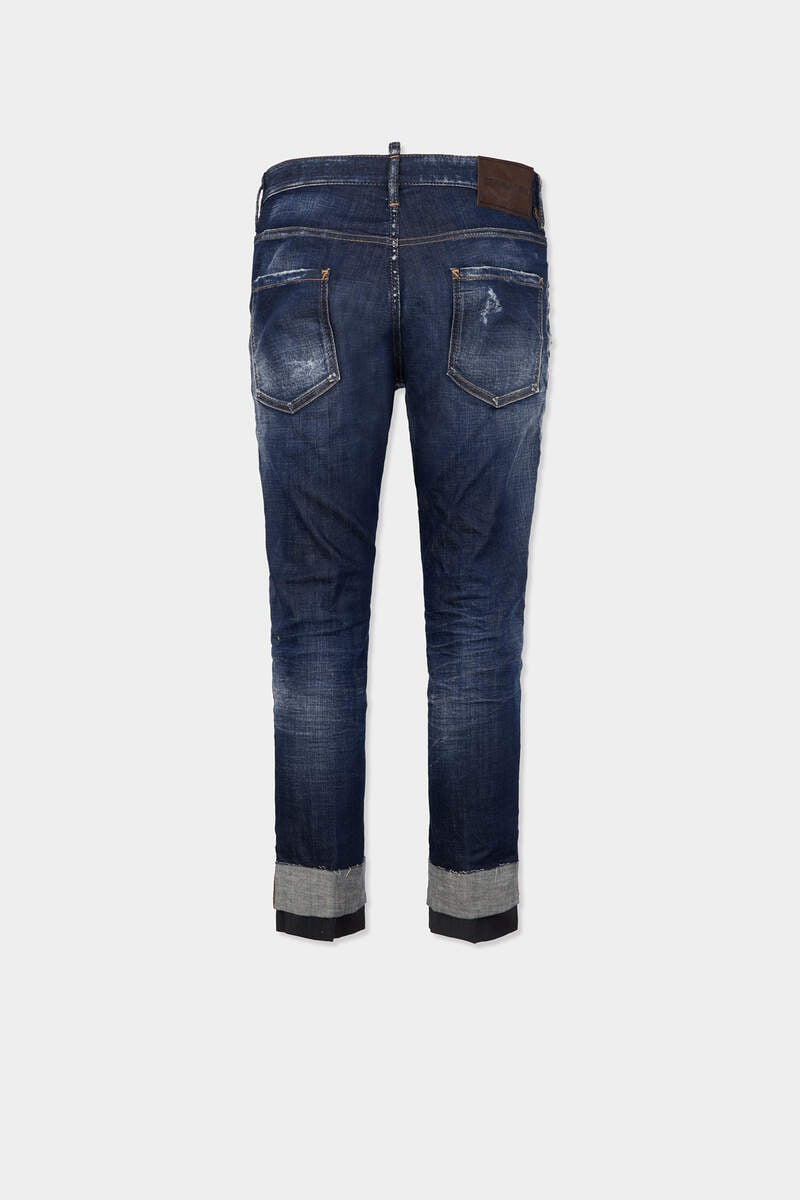 DSQUARED2 DARK WASH TEDDY JEANS outlook