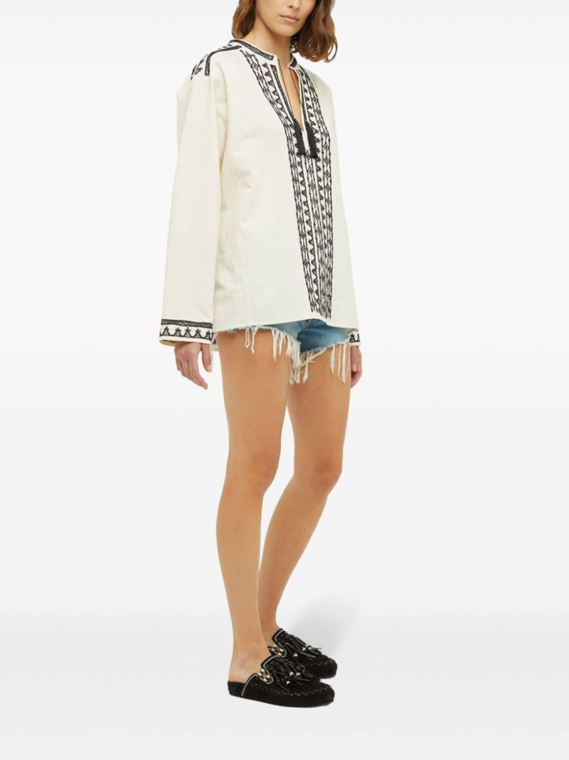 tassel-detail shirt 3
