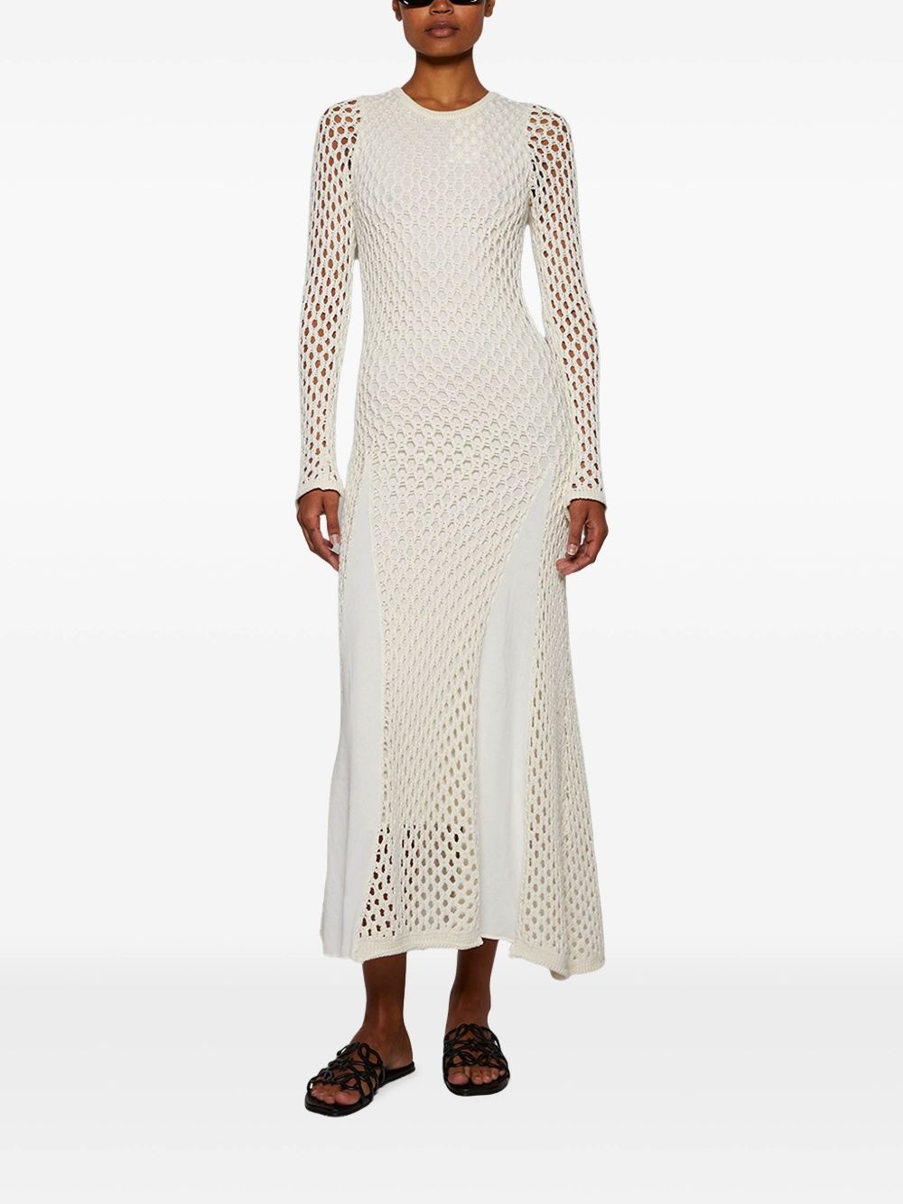 Anansi mesh-panelled dress - 2