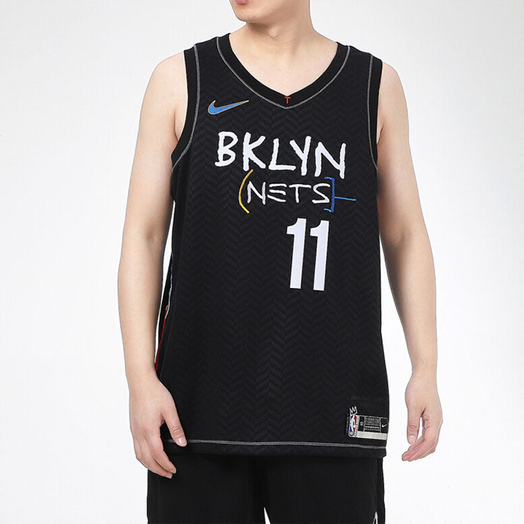 Nike NBA City limited SW Fan Edition 20-21 Season Brooklyn Nets Kyrie Irving 11 Sports Basketball Je - 3