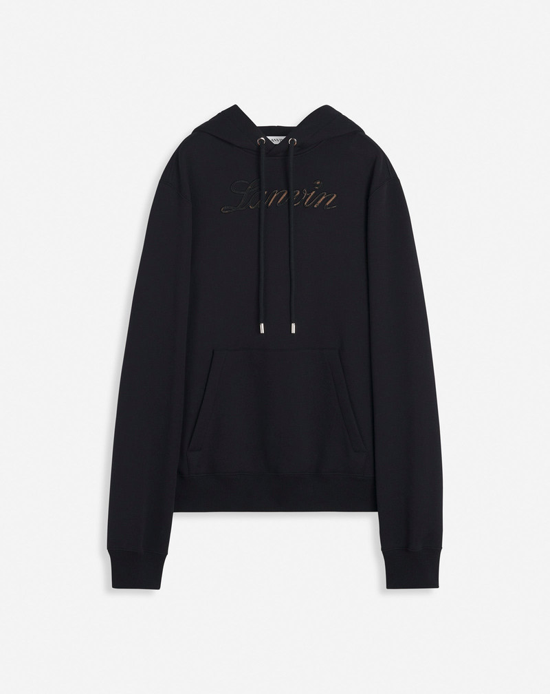 LOGO DENIM HOODIE - 1