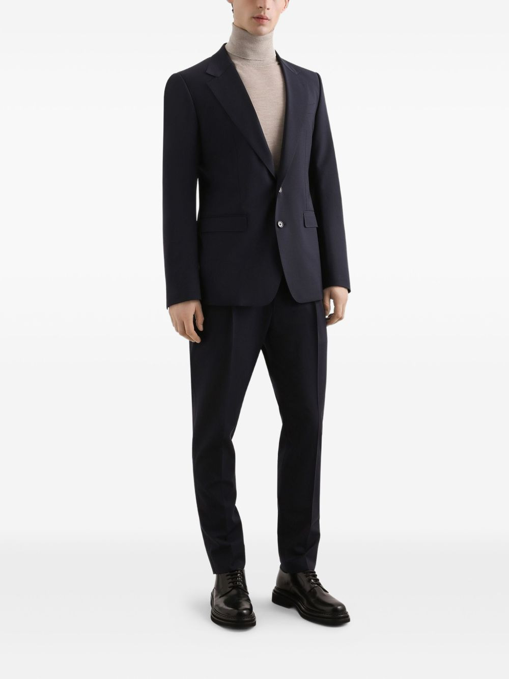 pleat-detail trousers - 2