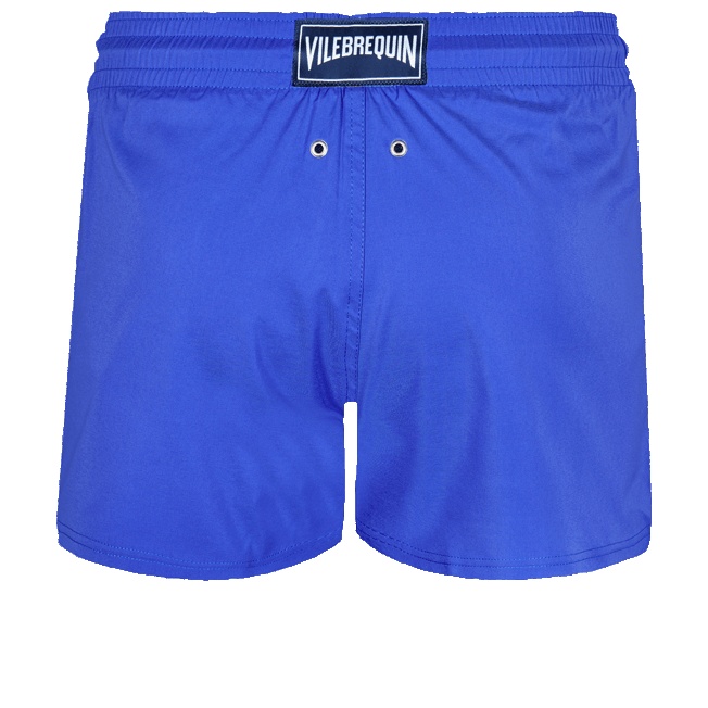 Men Swim Trunks Short and Fitted Stretch Solid - 2