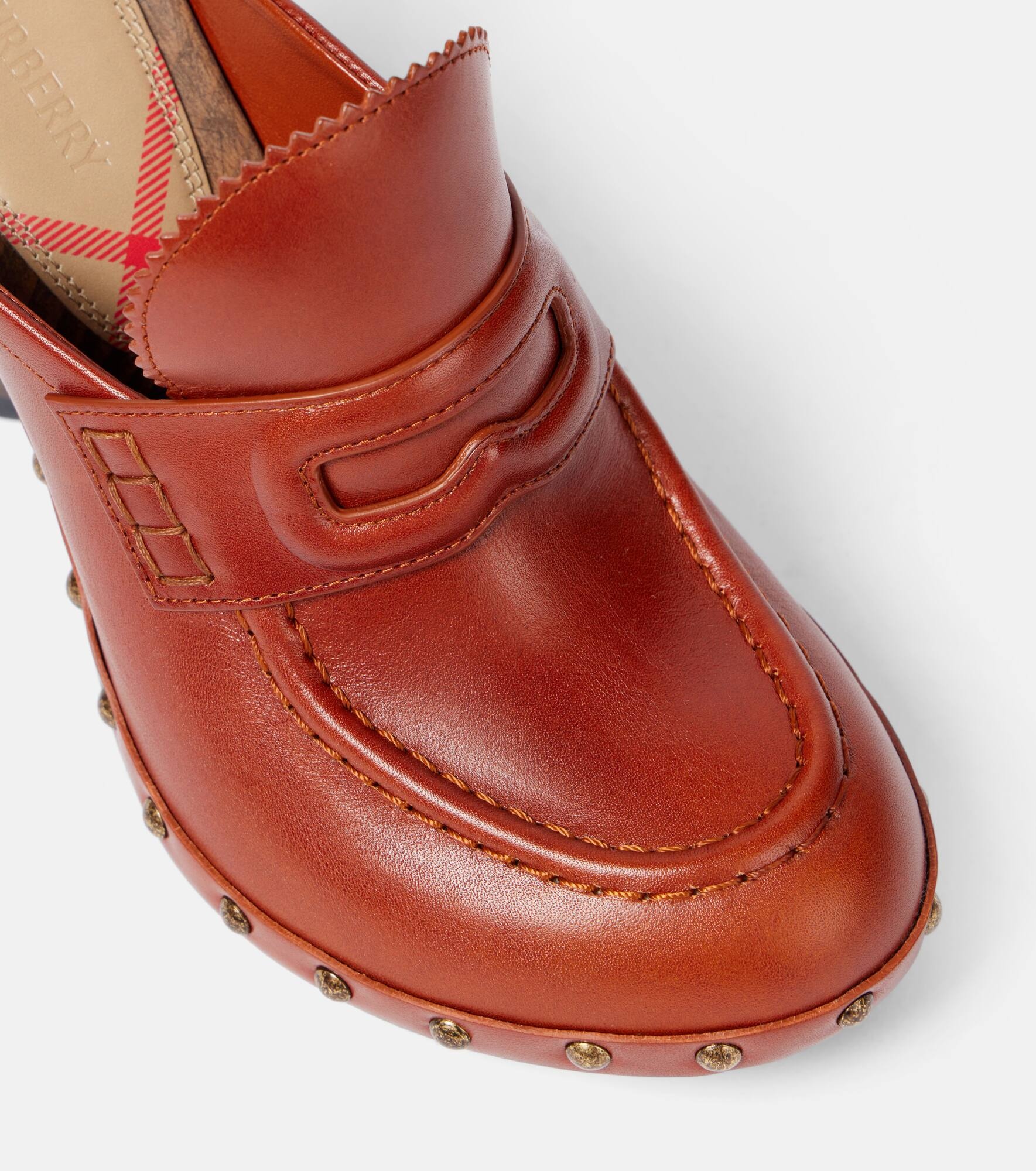 75 leather mules - 5