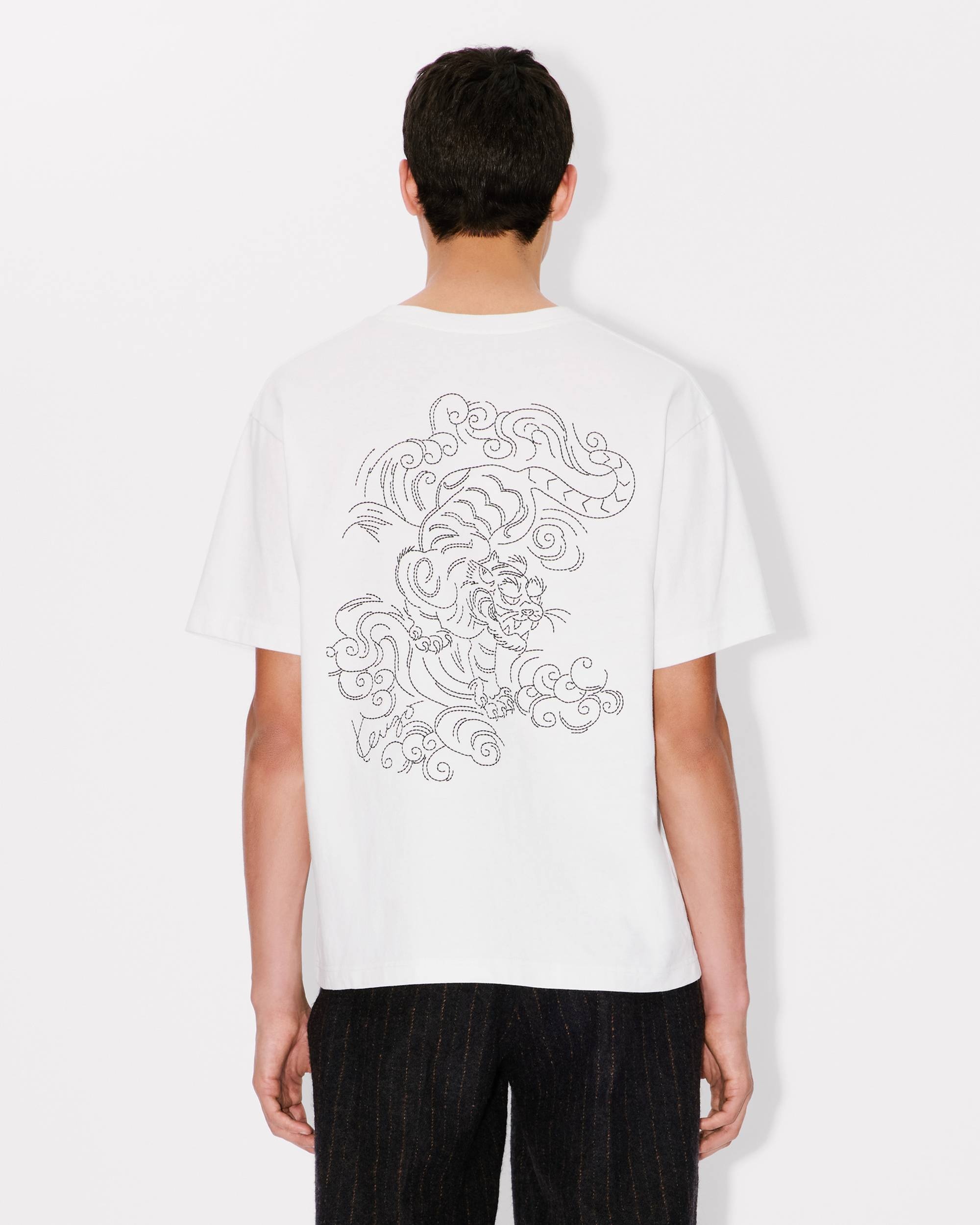 'KENZO Star Tiger' embroidered oversized T-shirt - 4