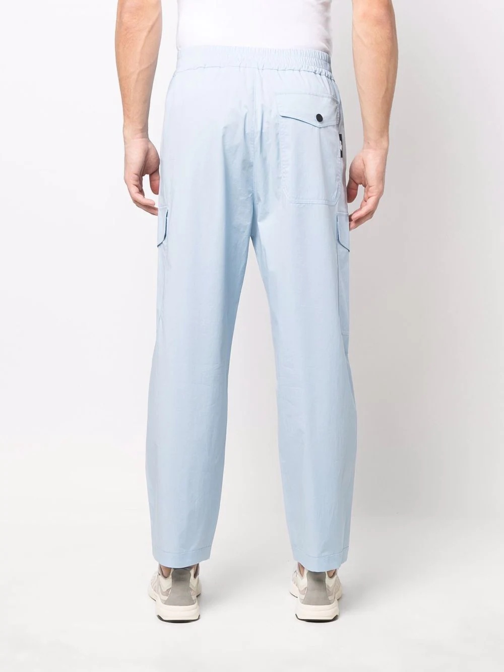 straight-leg cargo pants - 4