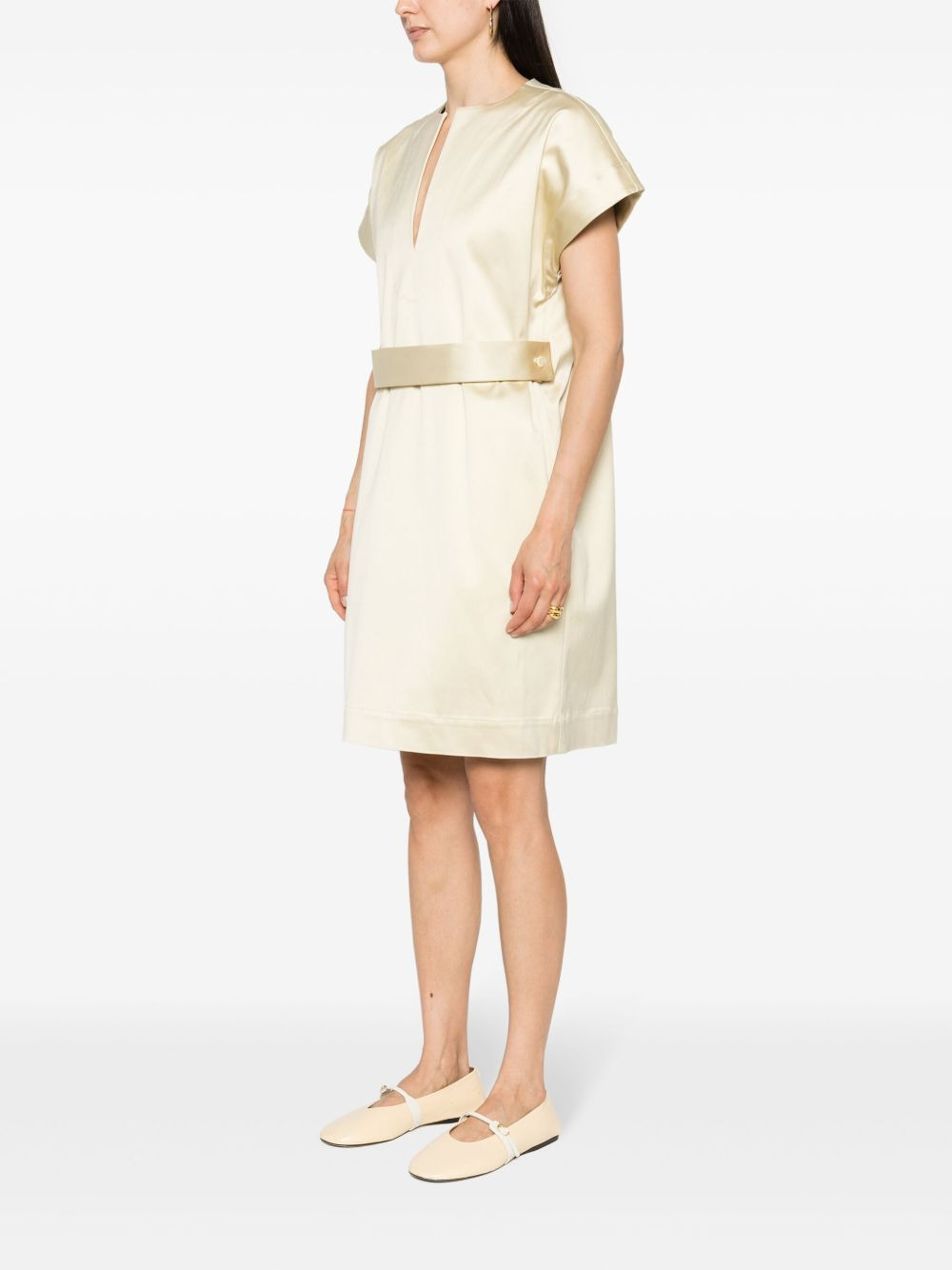 Asia belted mini dress - 3