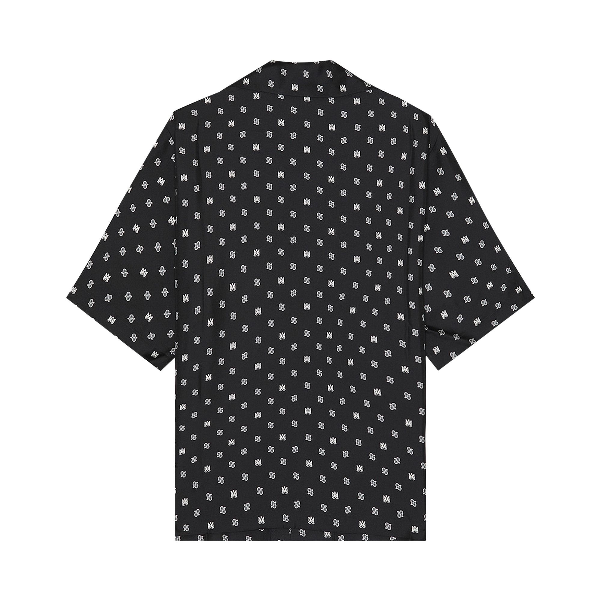 Amiri MA Paisley Bowling Shirt 'Black' - 2