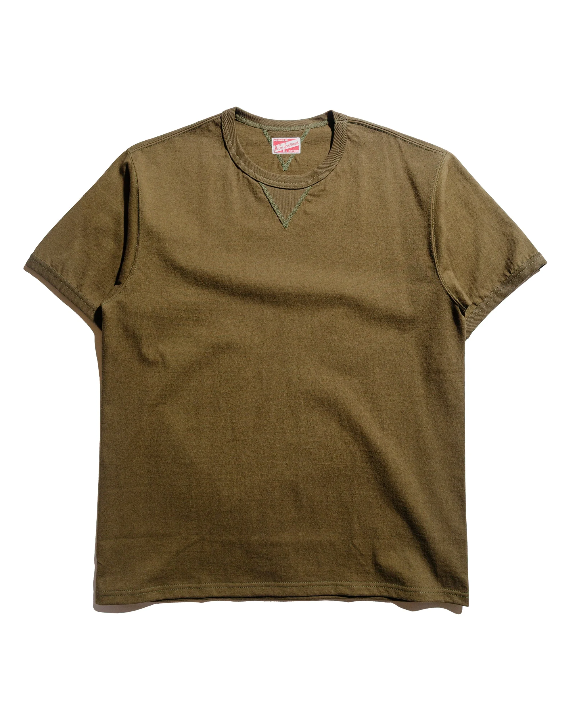 MC23020 Gusset Tee Olive - 1