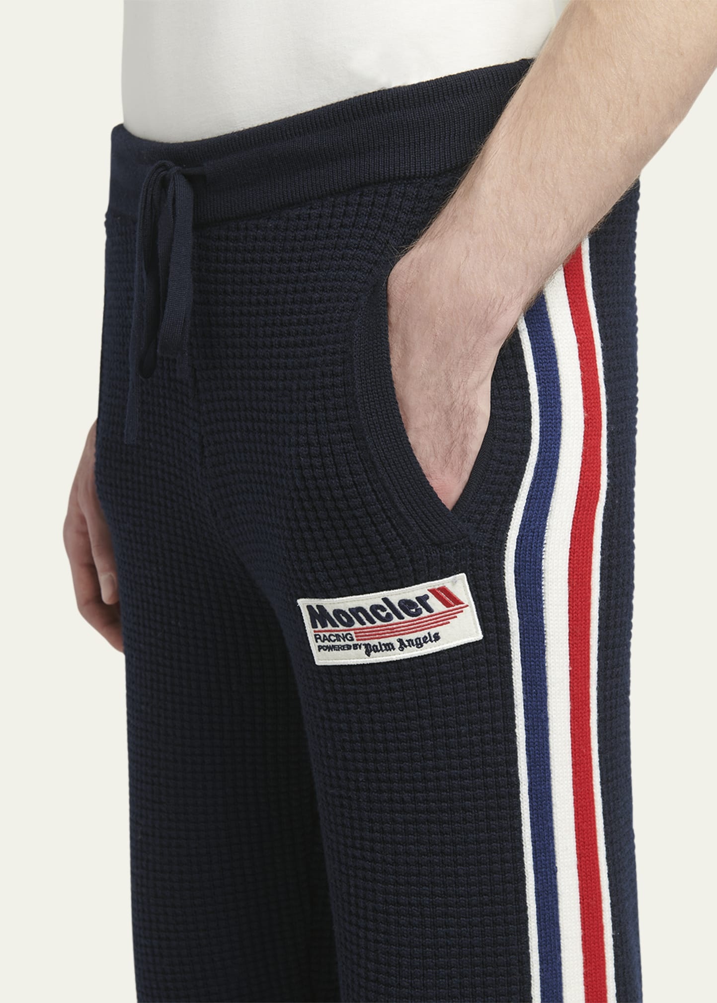 Moncler x Palm Angels Men's Striped Track Pants - 5