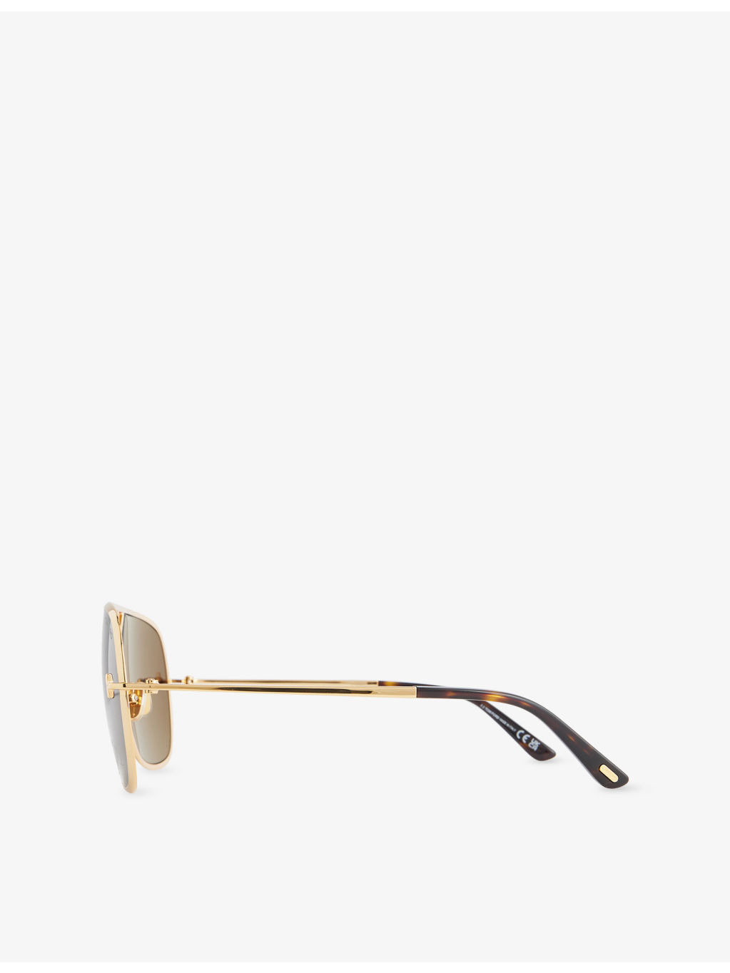 TF1204 Stavros Pilot-Frame Metal Sunglasses - 4