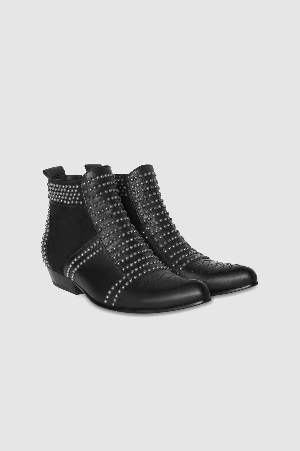 Charlie Boots - Silver Studs - 2