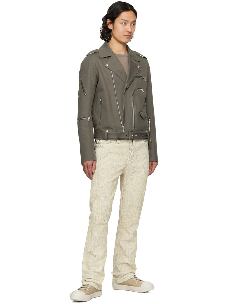 Rick Owens Gray Hollywood Bauhaus Stooges Jacket outlook