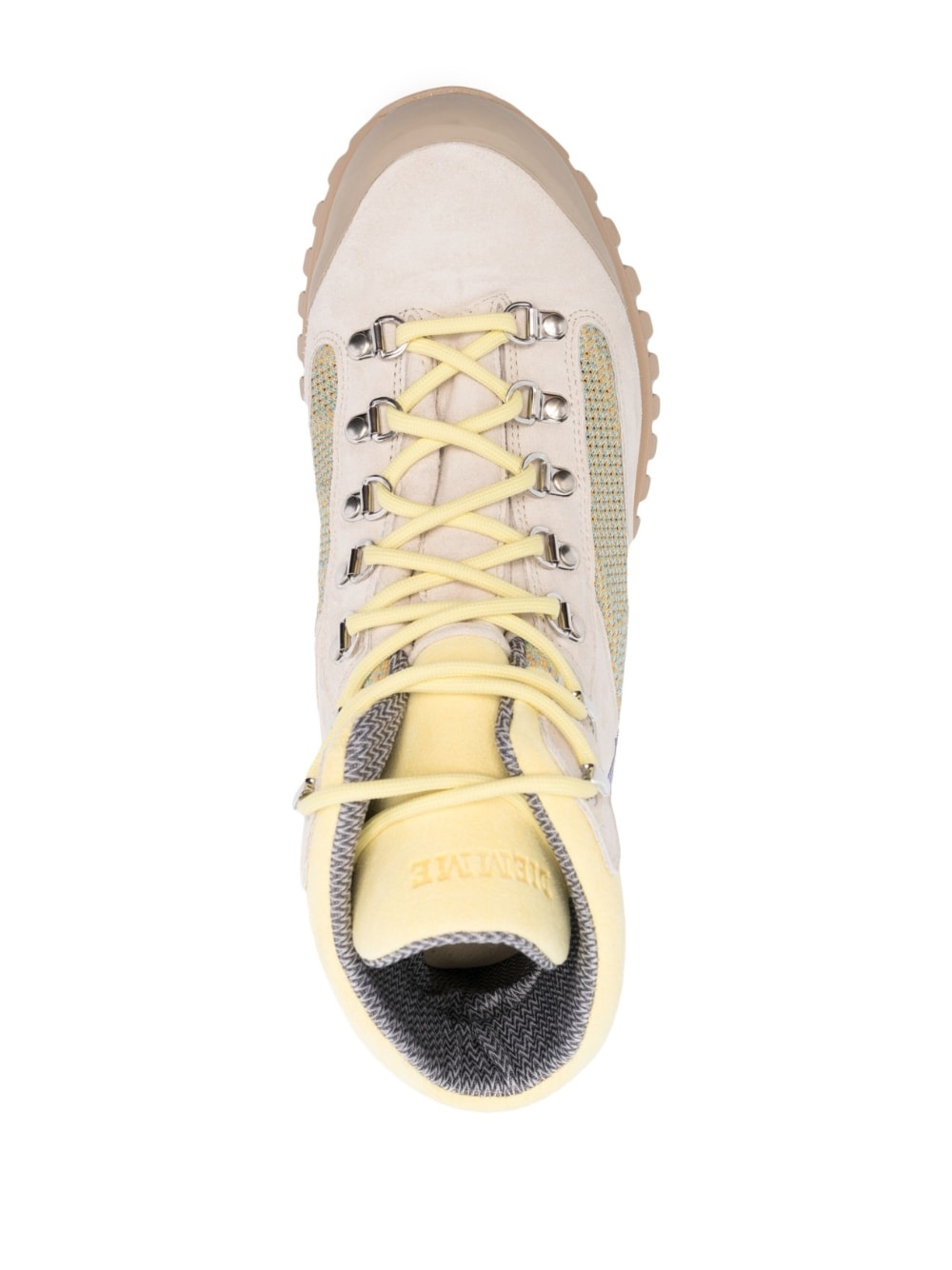 embossed-logo hi-top sneakers - 4