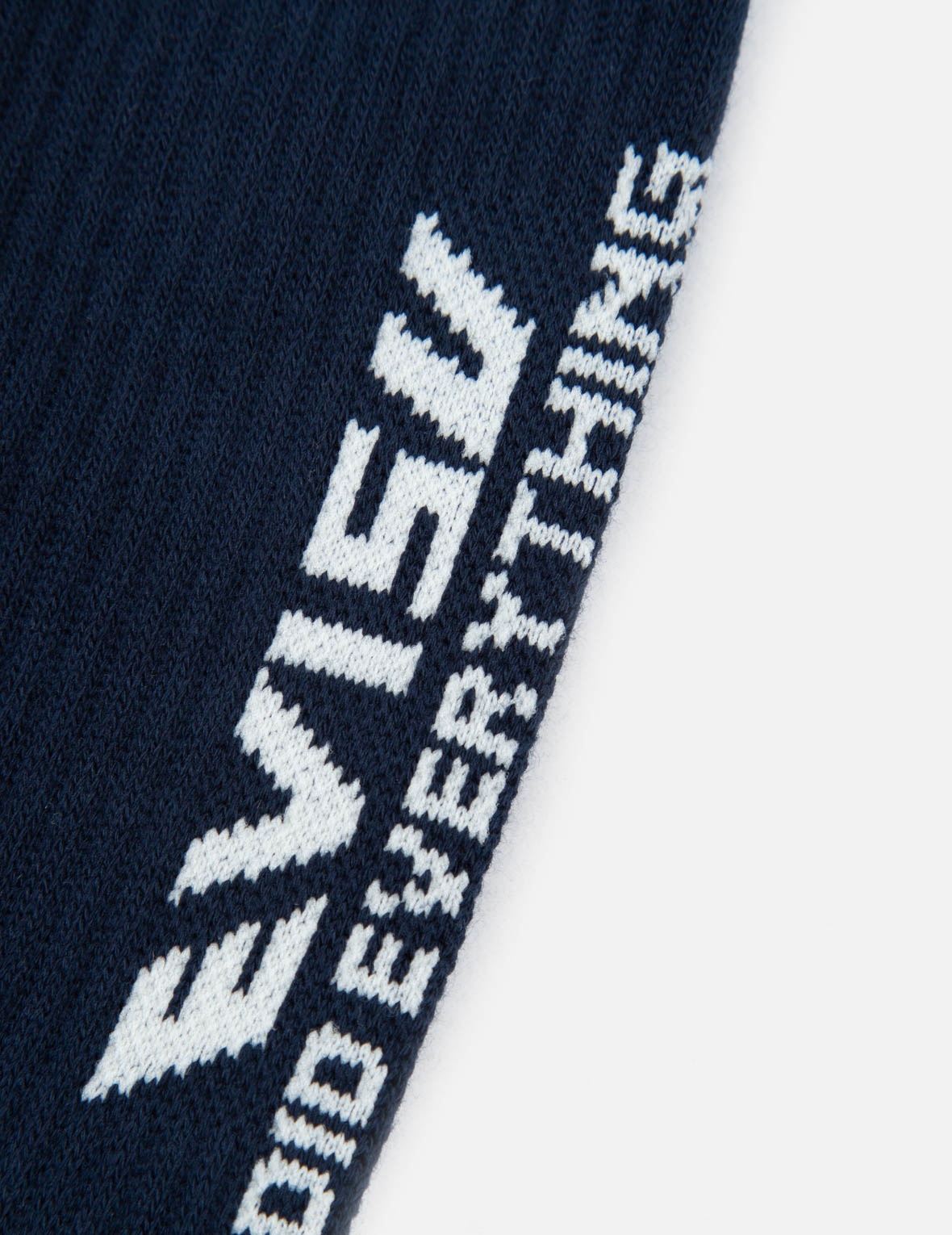 KAMON AND LOGO-TRIO JACQUARD LONG SOCKS - 11