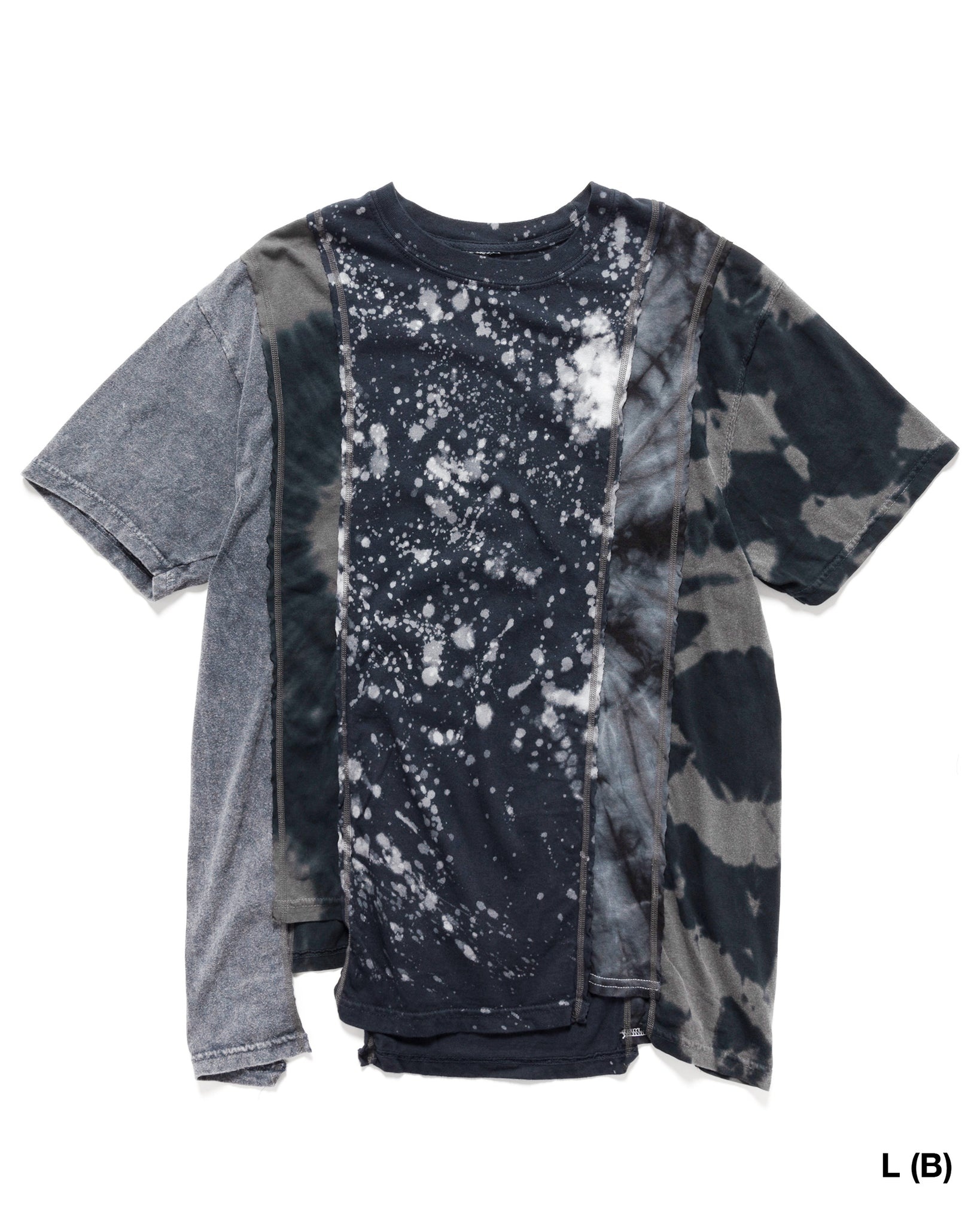 5 CUTS S/S TEE - B&W MISHMASH ASSORTED - 11