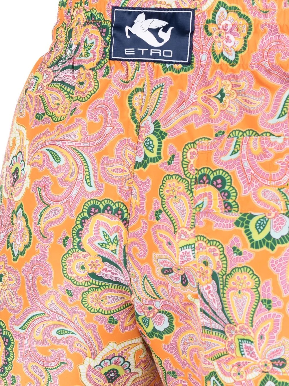 paisley-print swim shorts - 3