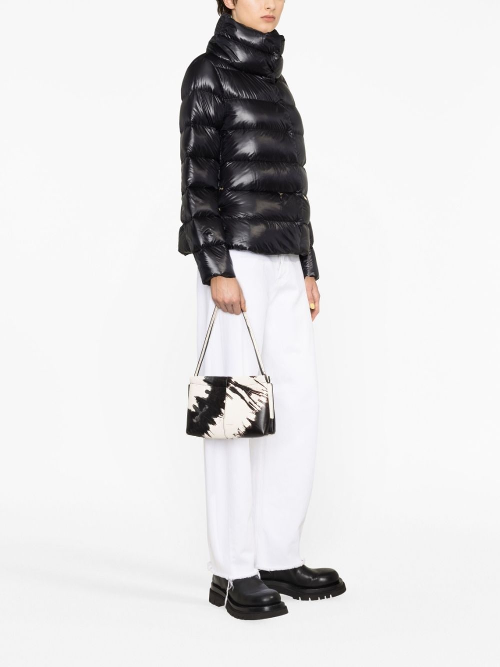 padded down jacket - 4