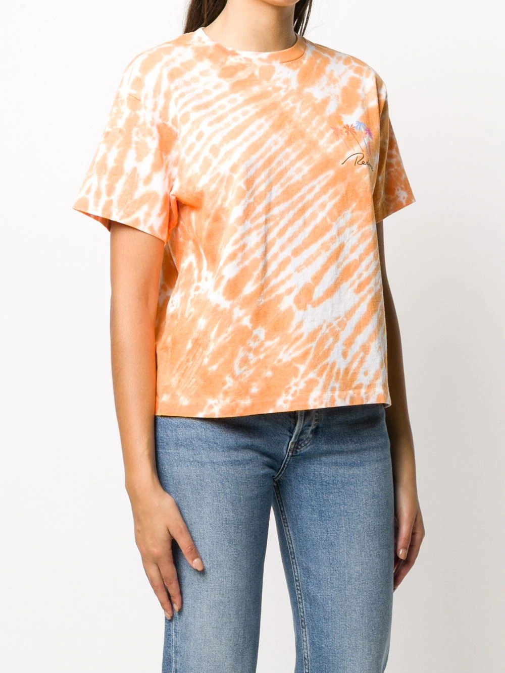 logo tie-dye print Tee - 3