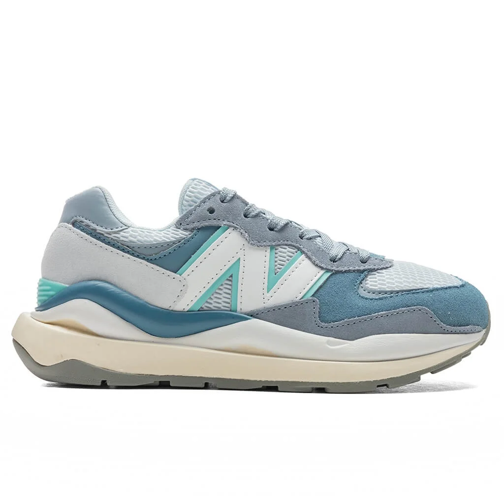 NEW BALANCE WOMEN'S 57/40 - SEA SMOKE/SURF - 1