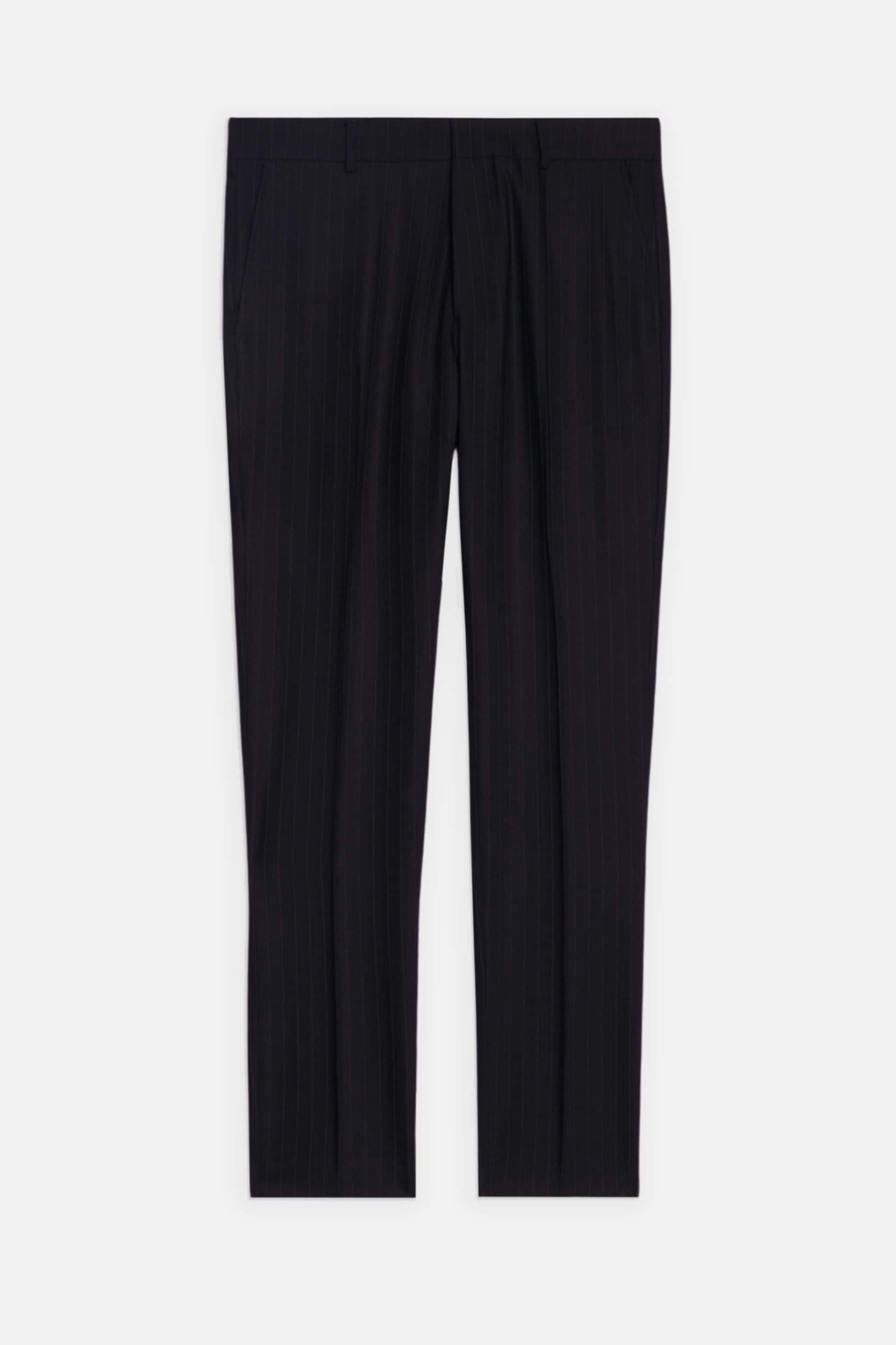 Cigarette Fit Trousers - 1