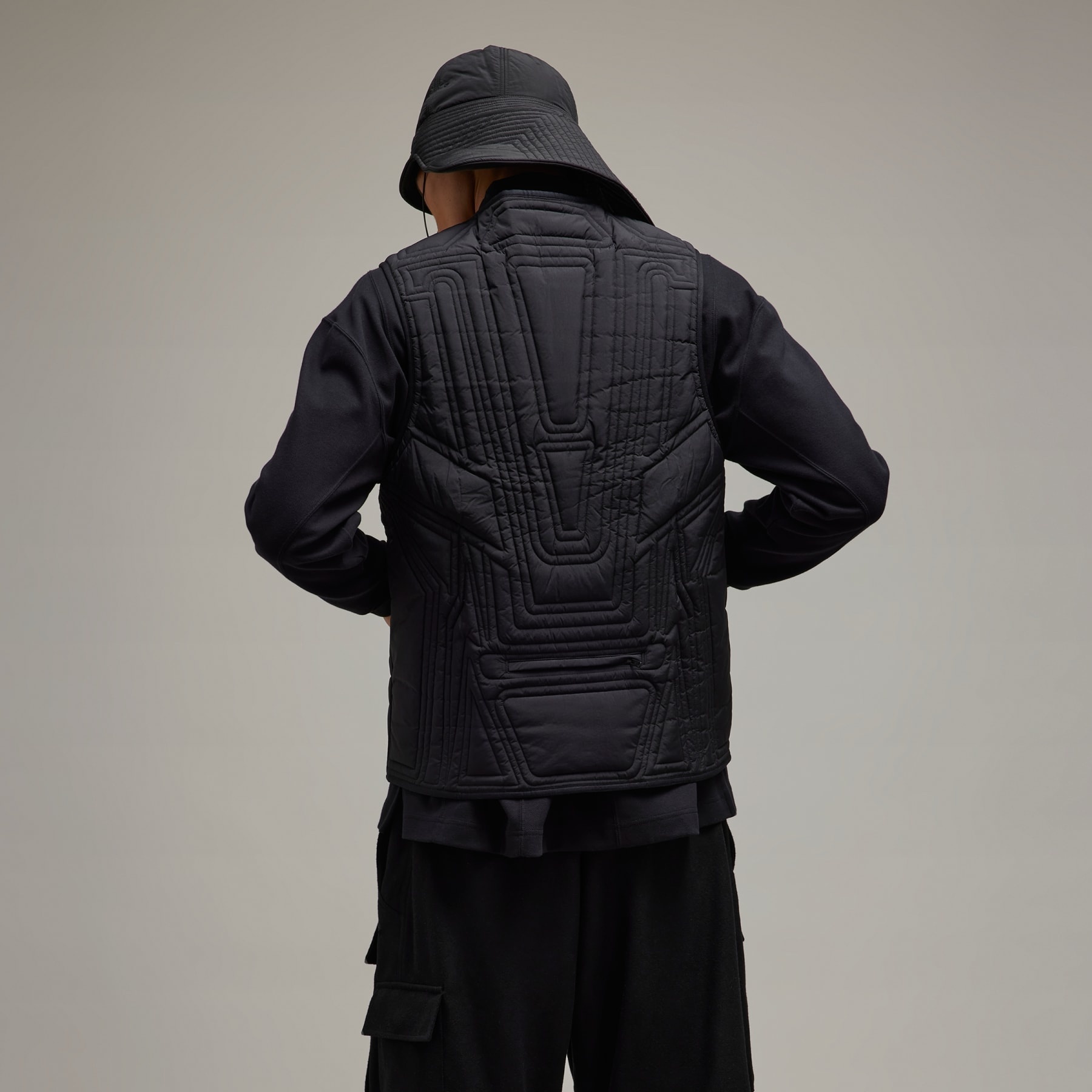 Y-3 Quilted Vest - 3