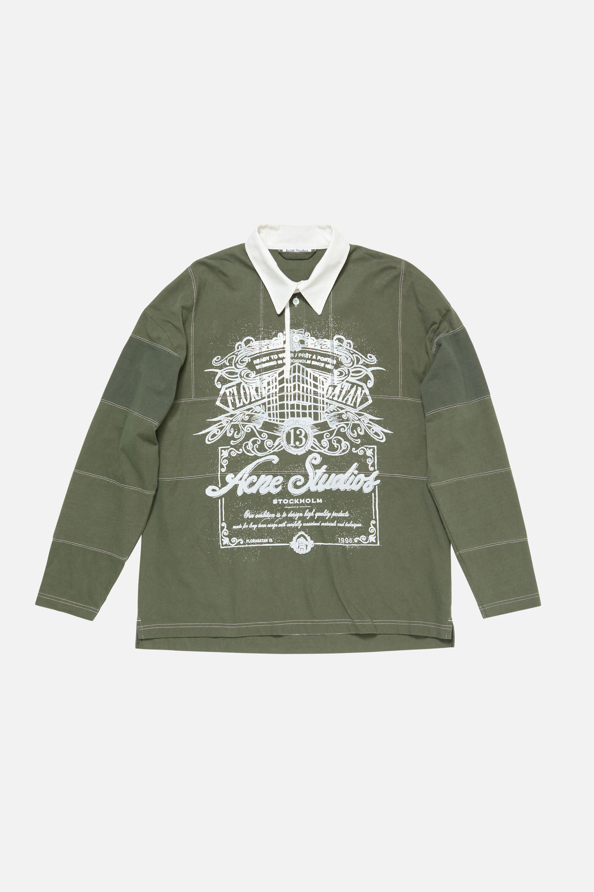 Logo t-shirt - Vintage green - 6