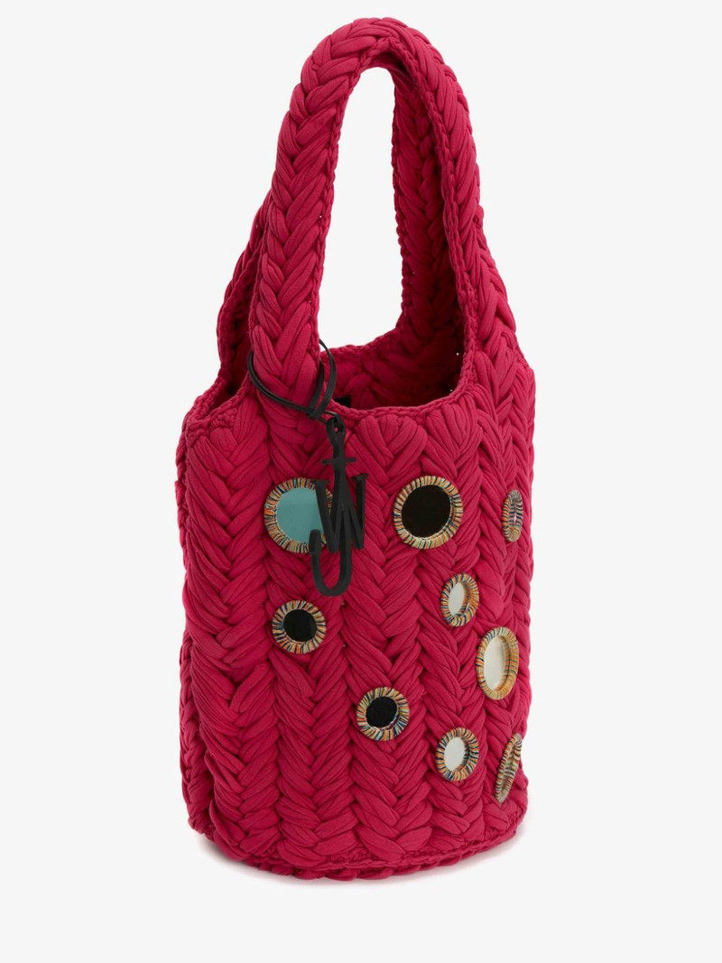 JW Anderson MIRROR KNITTED SHOPPER outlook