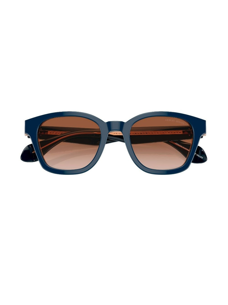logo-print oversize-frame sunglasses 5