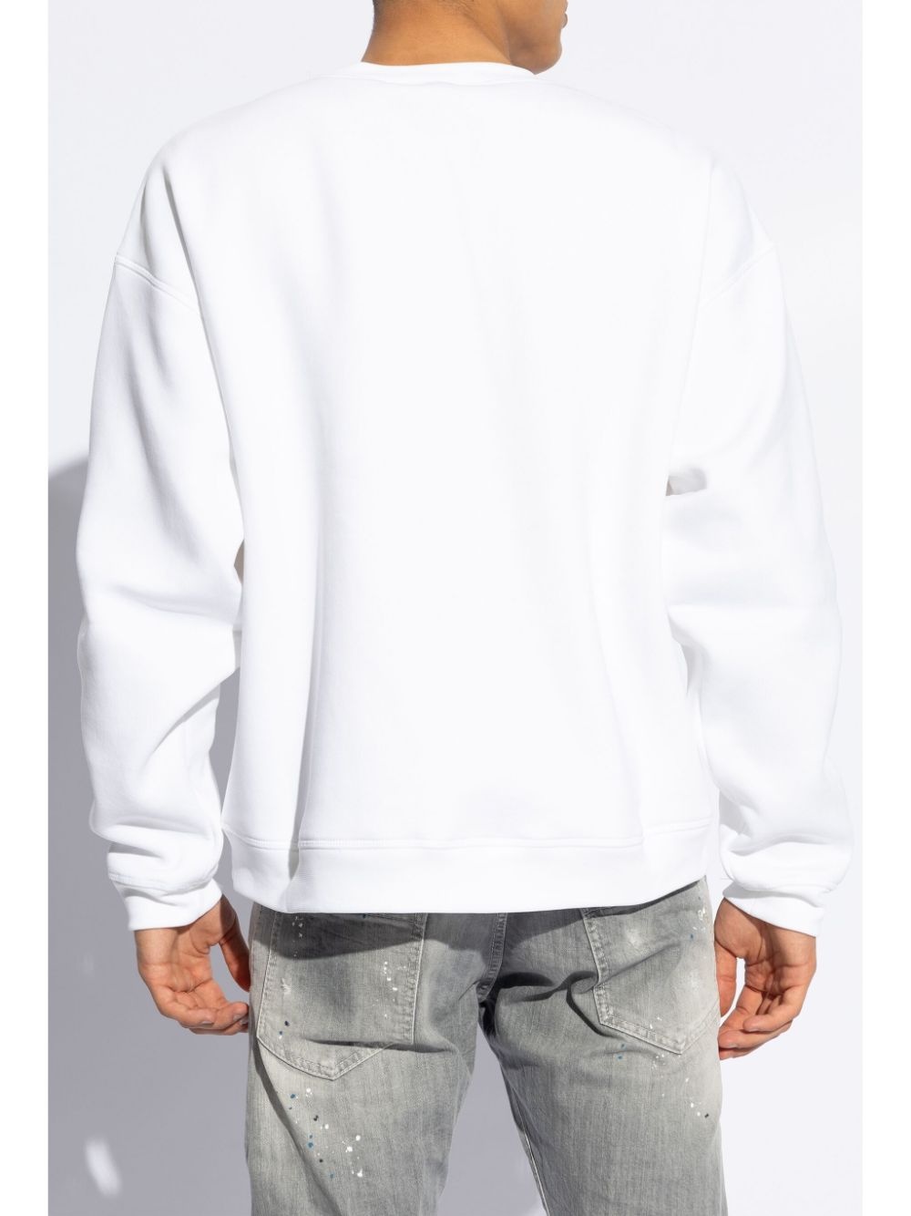 Graphic-stamp sweatshirt - 4