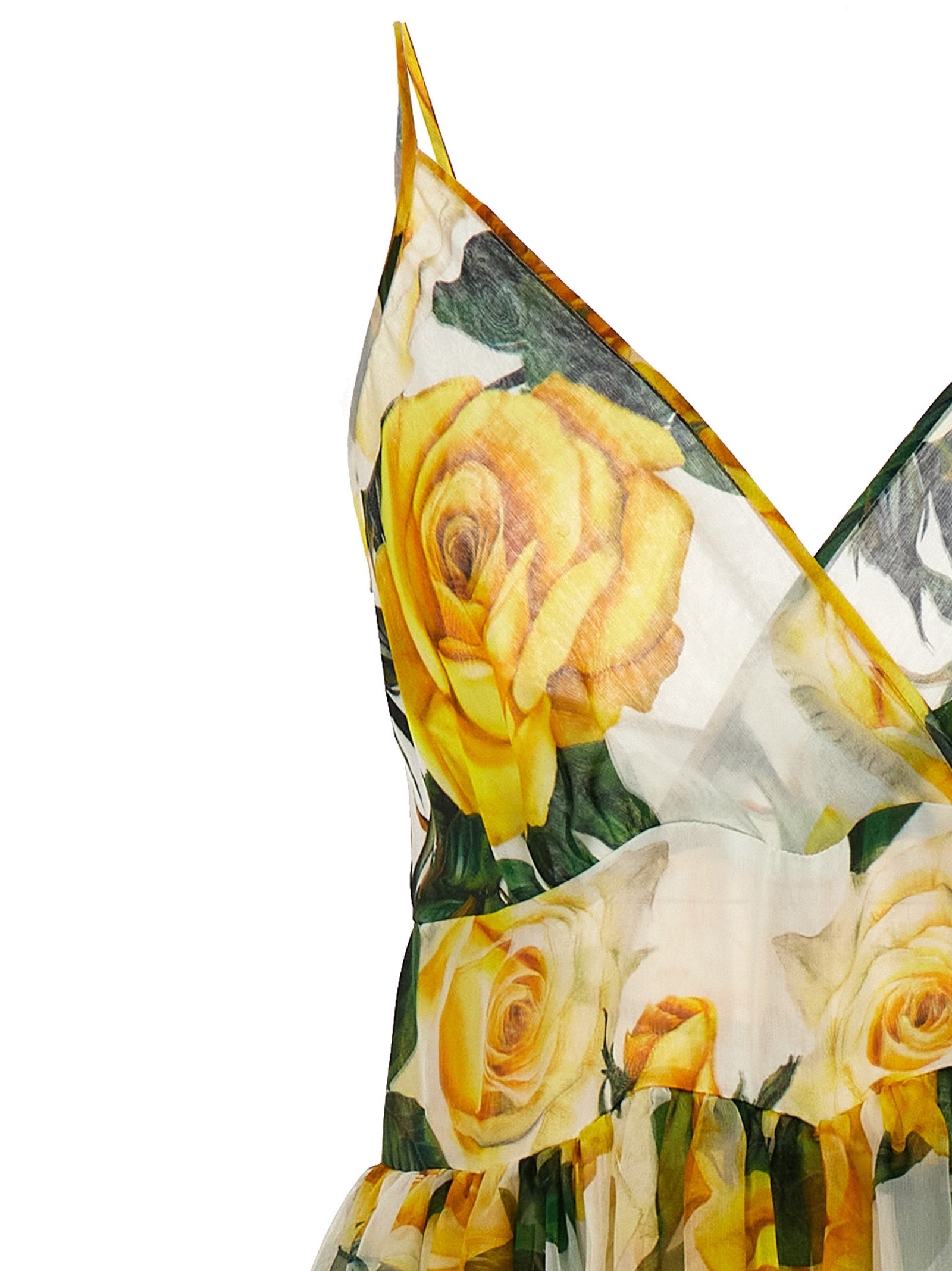 Dolce & Gabbana 'Rose Gialle' Dress - 3