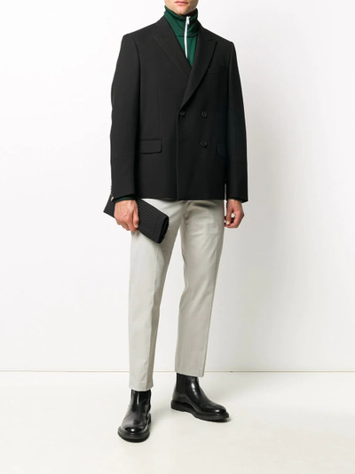 Valentino double-breasted tailored blazer outlook