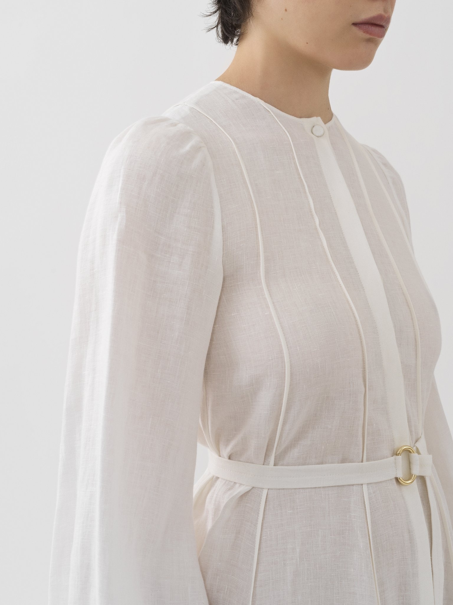 PLEATED MIDI DRESS - 5