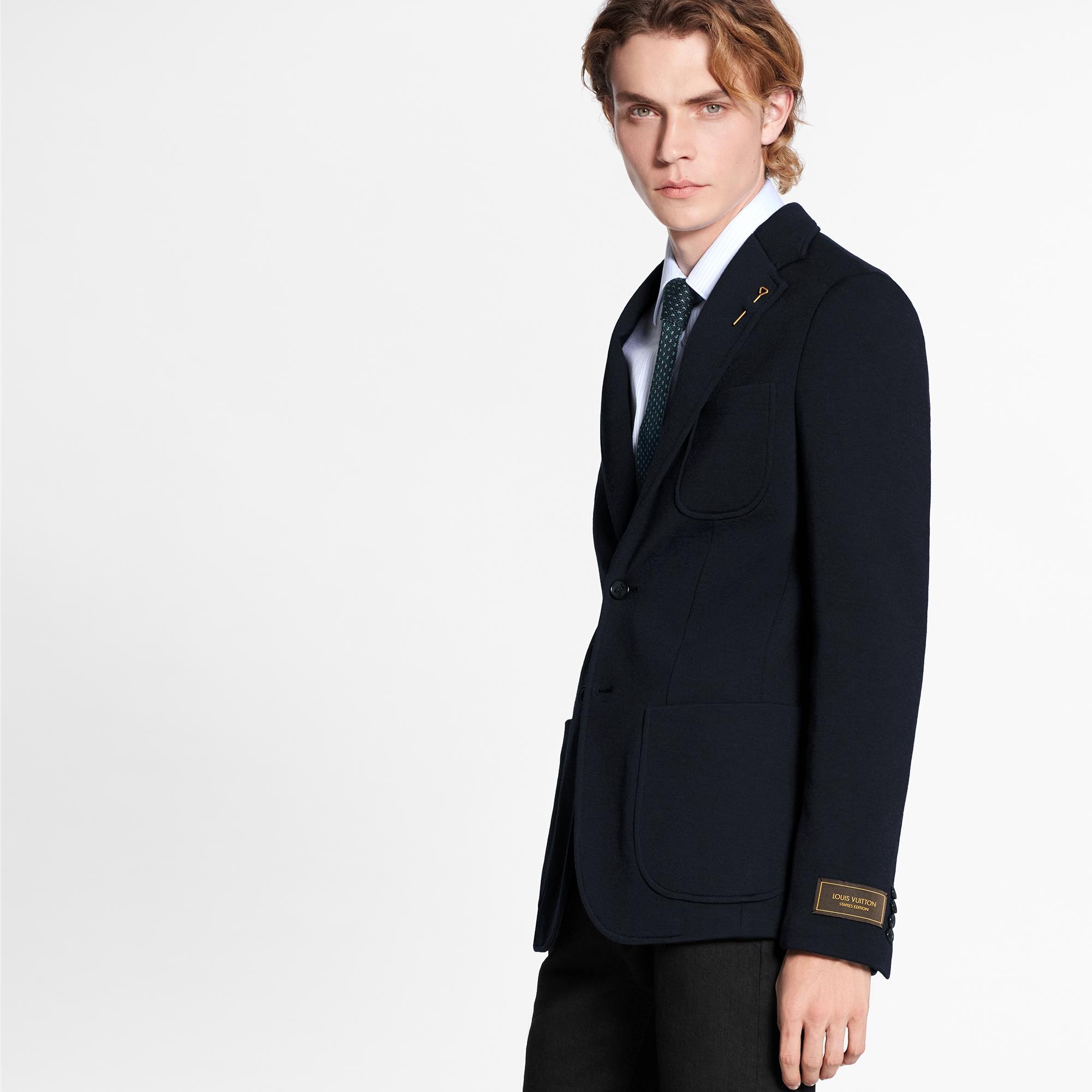 LVSE Monogram Jersey Jacket - 3