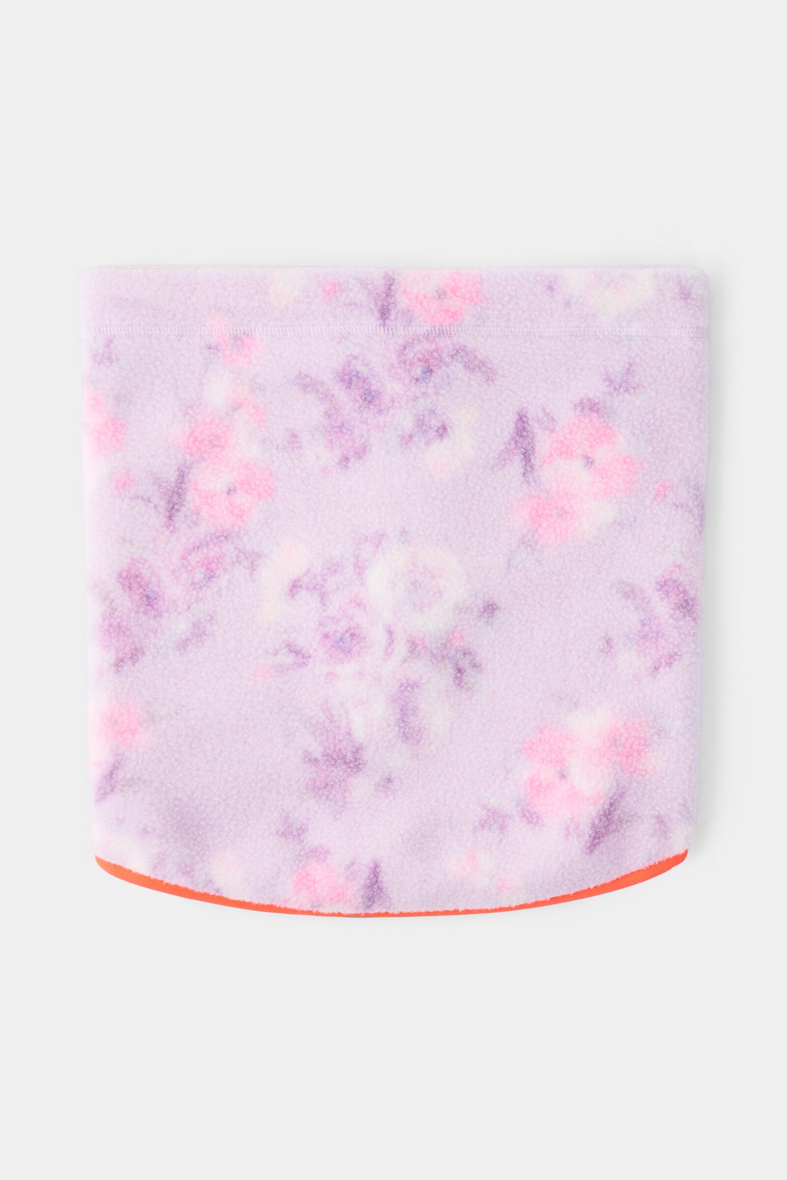 Arian fleece loop scarf in Lilac - 2