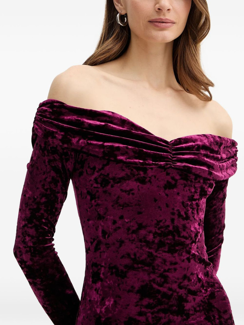 off-shoulder mini dress 4