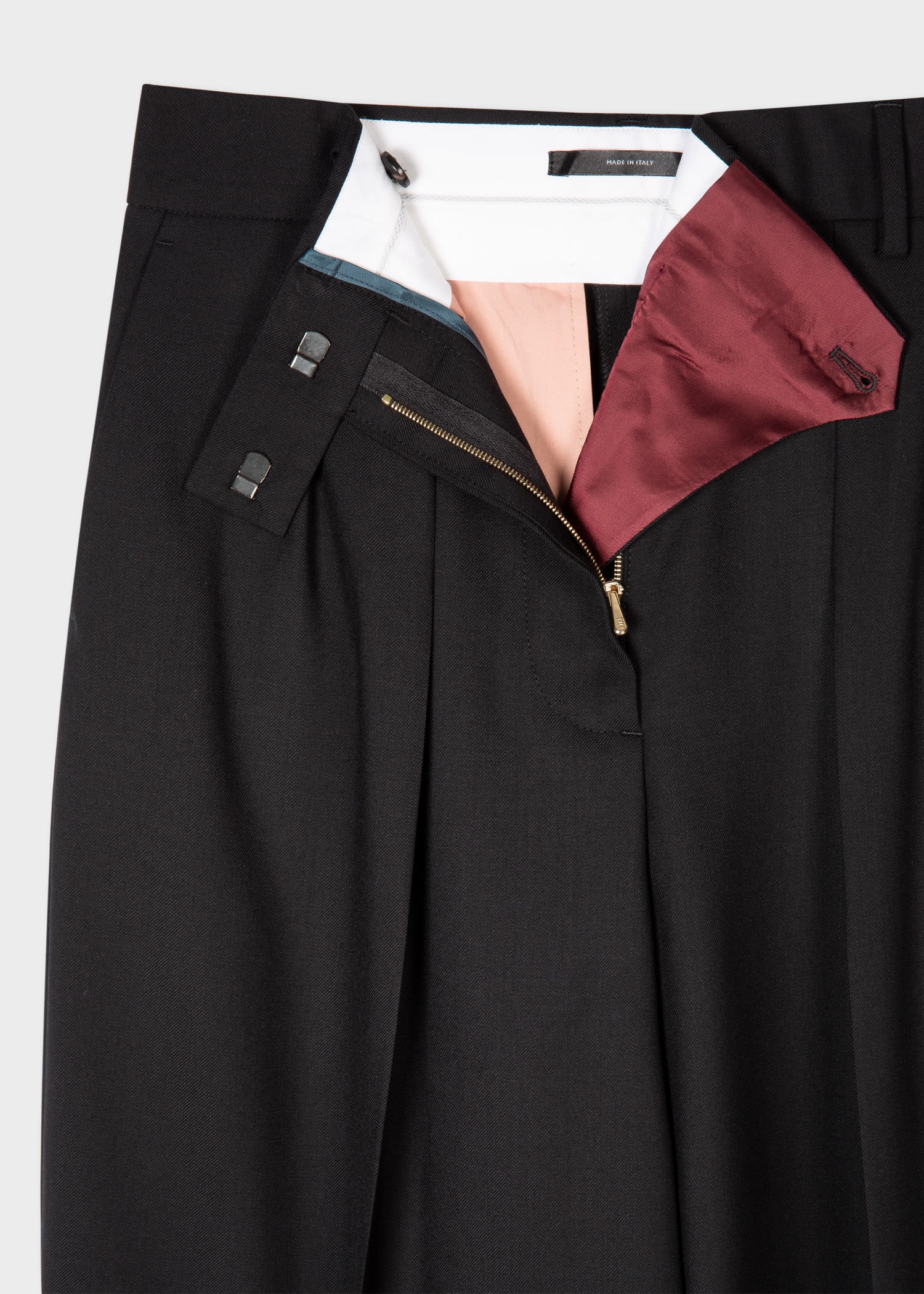 A Suit To Travel In -  Double-Pleat Wool Cropped Travel Pants - 2
