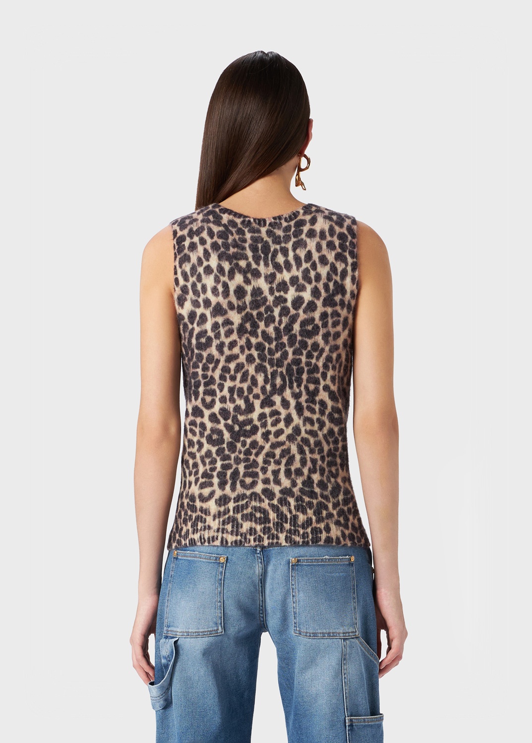 ALPACA BLEND TOP WITH LEO PRINT - 4