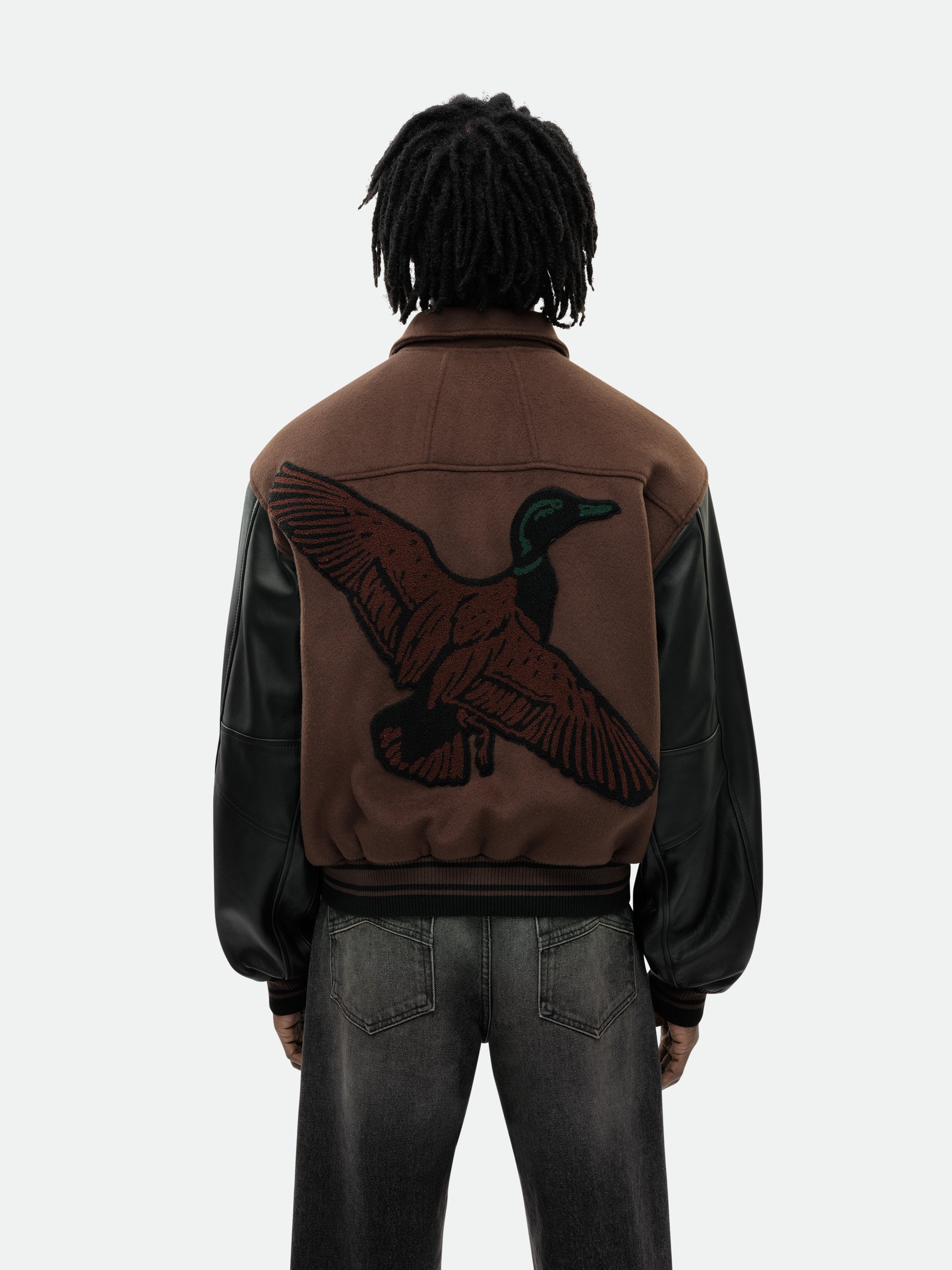 DUCK VARSITY JACKET - 4