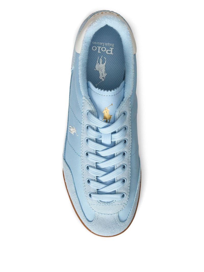 suede-panel sneakers 4