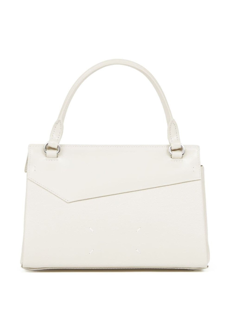 small grained leather tote bag 4