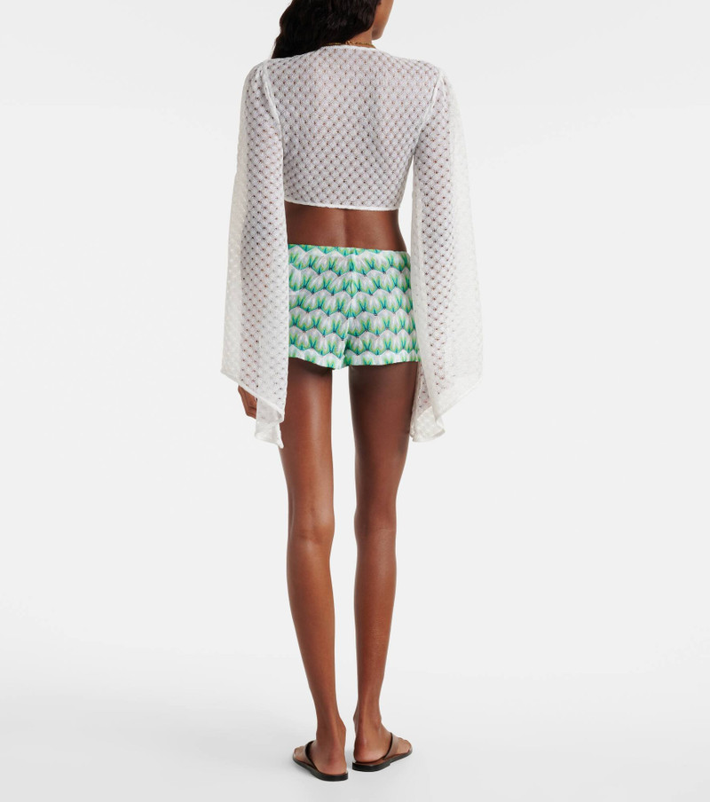 Printed micro shorts 3