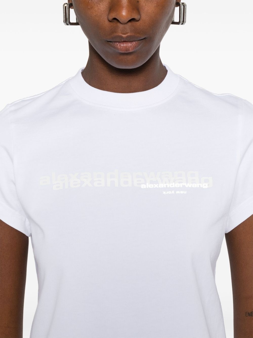 cotton T-shirt - 5