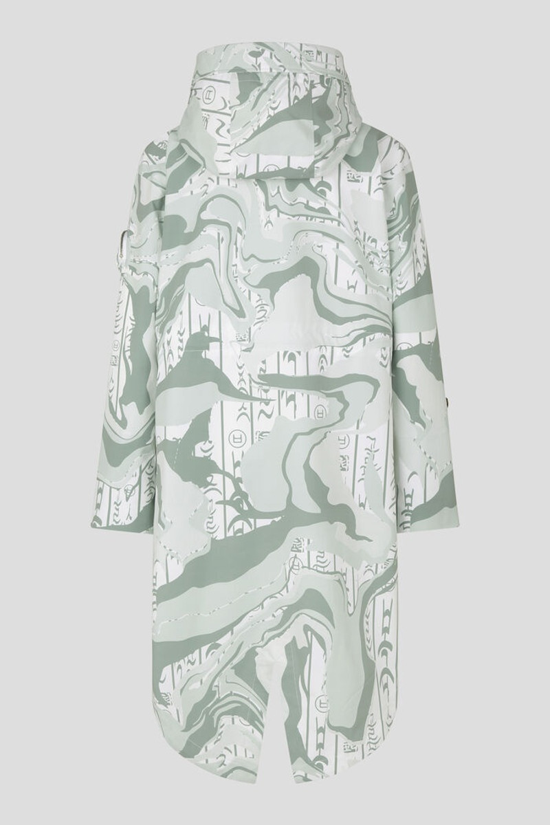 BOGNER Zuma Coat in Misty green/White outlook