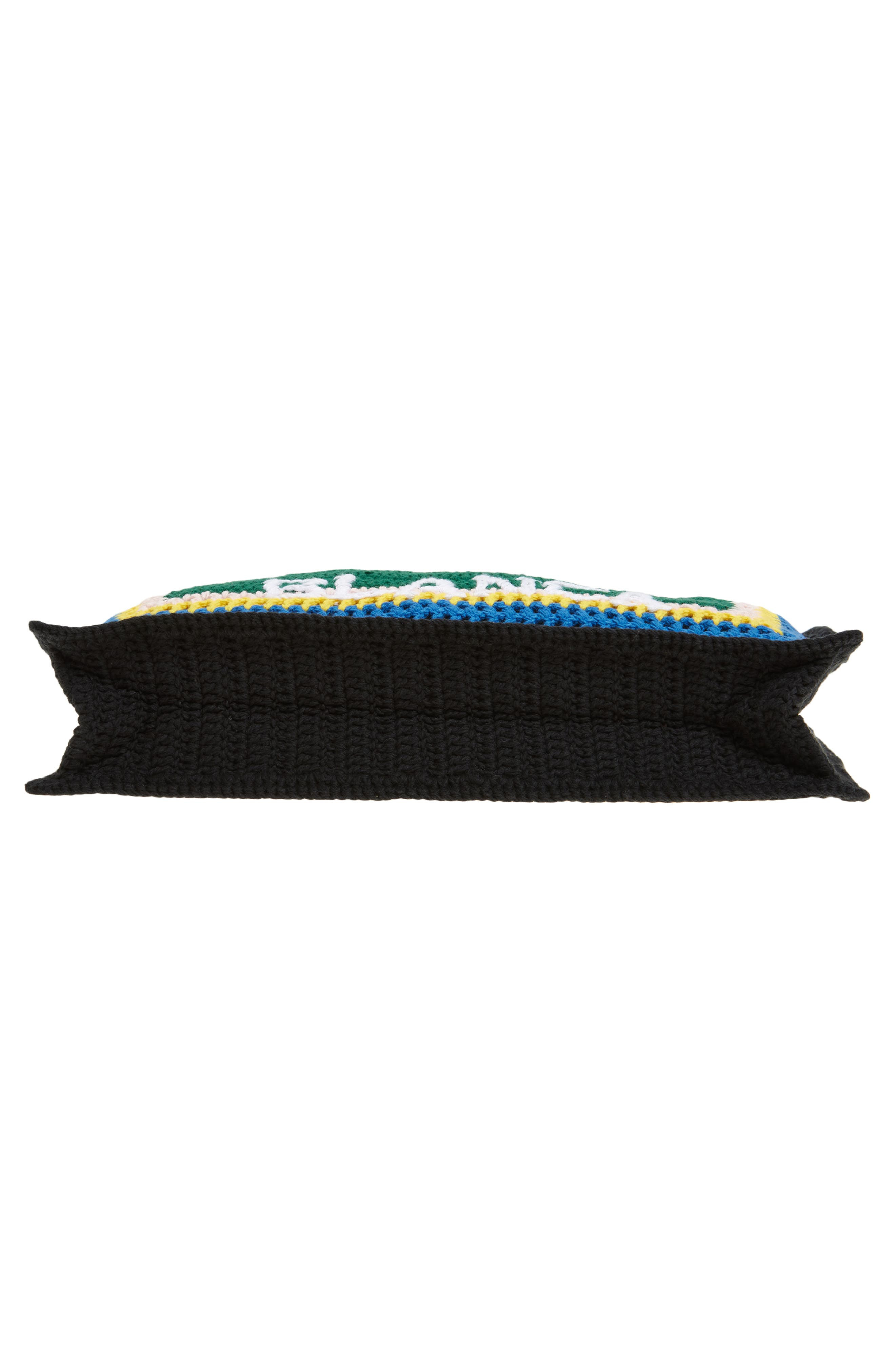 Casablanca Crochet Tennis Bag Tote in Green at Nordstrom - 7