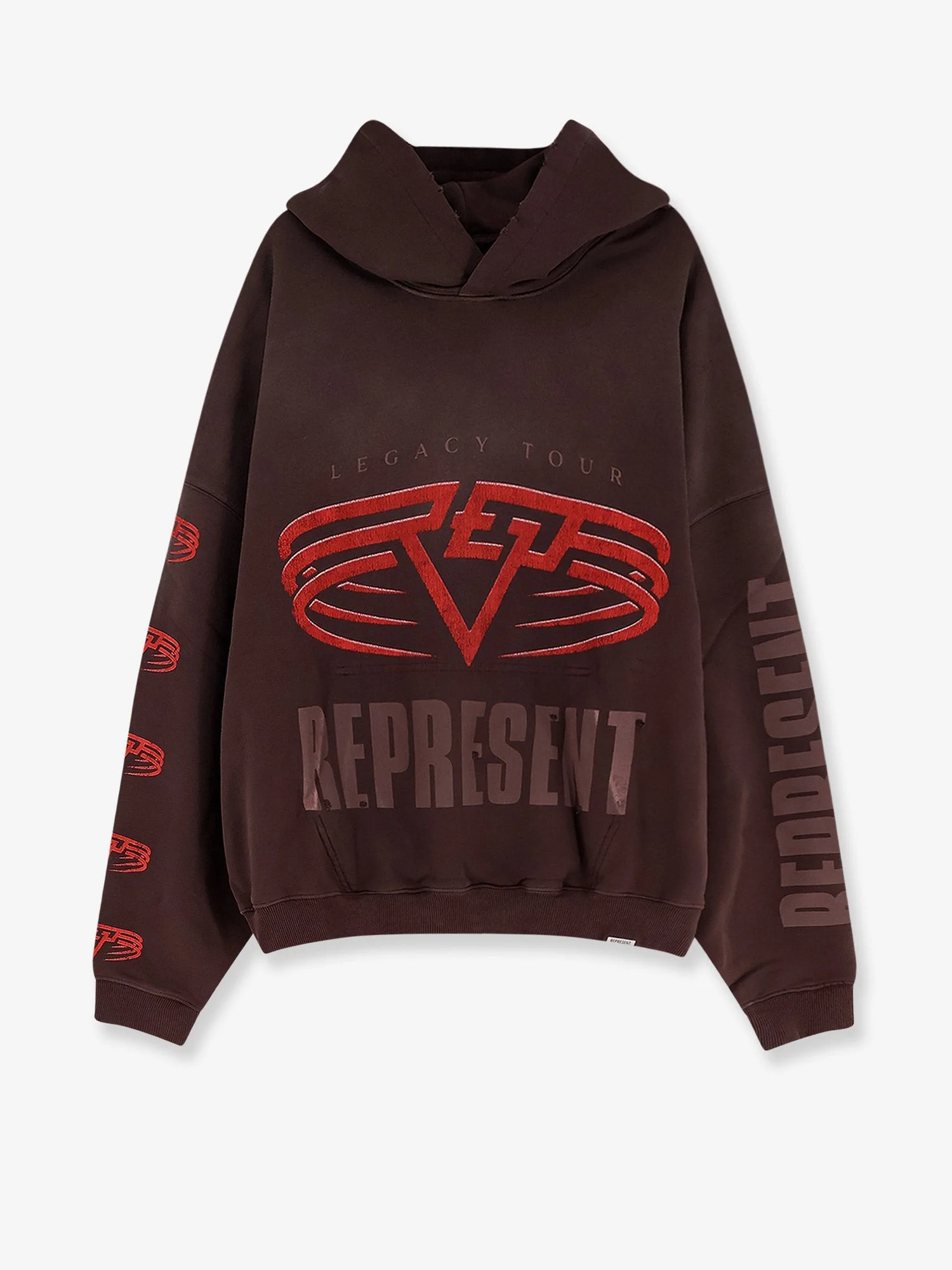 Represent Living Legacy Reversible Cotton Hooded Sweatshirt - 1