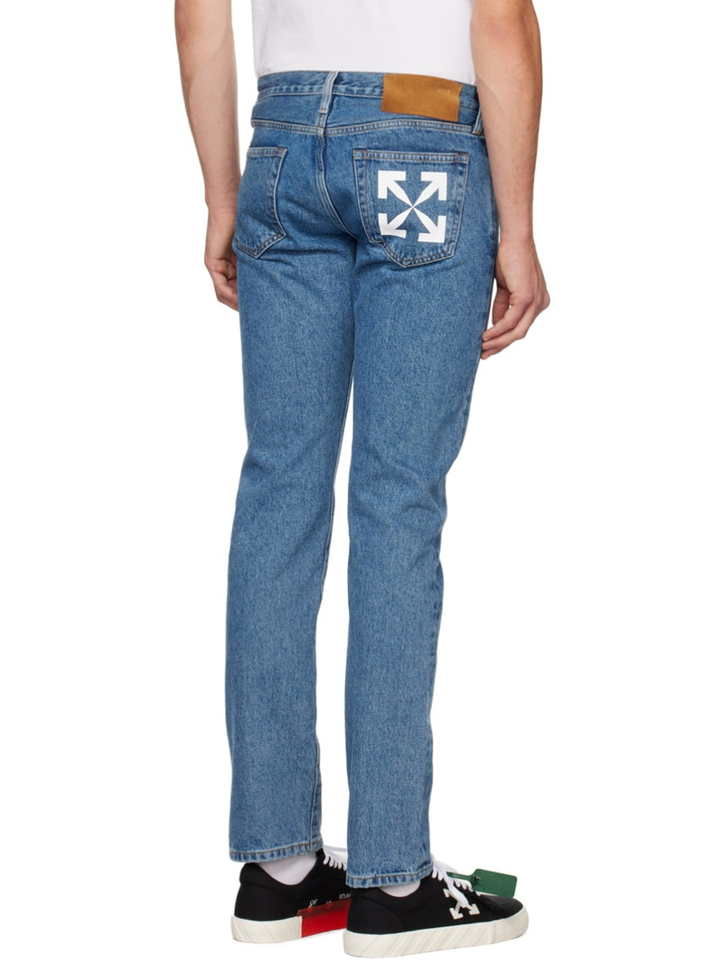 Blue Single Arrow Jeans 3